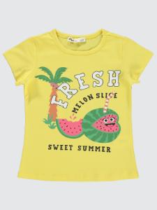 Picture of Girls T-Shirt 2-5 Years Yellow - Package