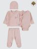 Picture of Baby Bodysuit Sets 0-24 Months Pink - Package
