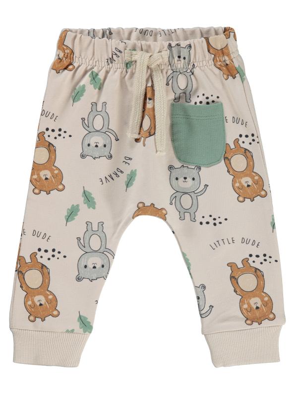 Picture of Baby Track Pants 0-24 Months Ivory - Package