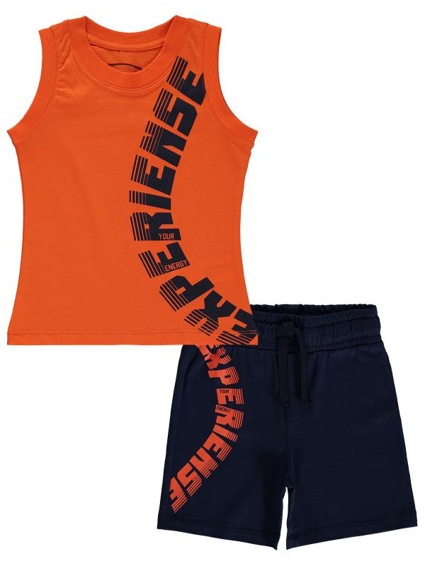 Picture of Boys Set 2-5 Years Orange - Package