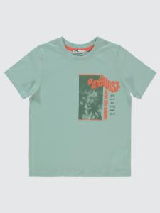 Picture of Boys T-Shirt 6-9 Years Light Green Almond - Package