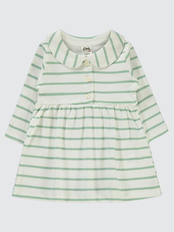 Picture of Baby Dress and Overall 0-24 Months Soft Green - Package