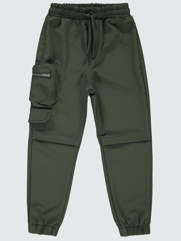 Picture of Boys Track Pants 6-9 Years Khaki - Package