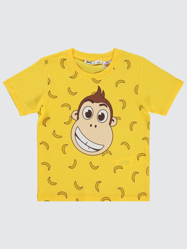 Picture of Boys T-Shirt 2-5 Years Yellow - Package