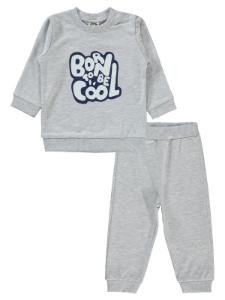Picture of Baby Set 0-24 Months Gray Melange - Package