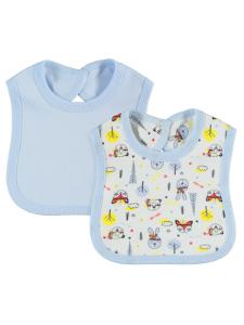 Picture of Baby Baby Bib 0-24 Months Baby Blue - Package