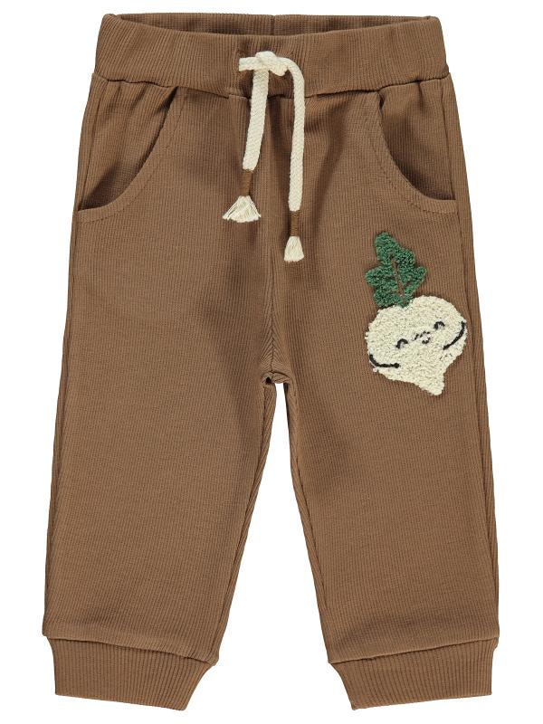 Picture of Baby Track Pants 6-18 Months Brown - Package