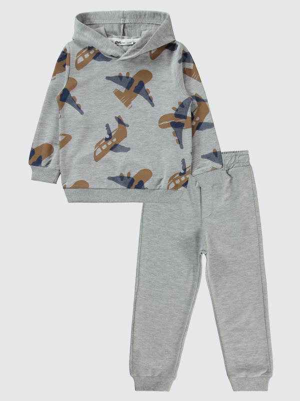 Picture of Boys Tracksuit 2-5 Years Gray Melange - Package