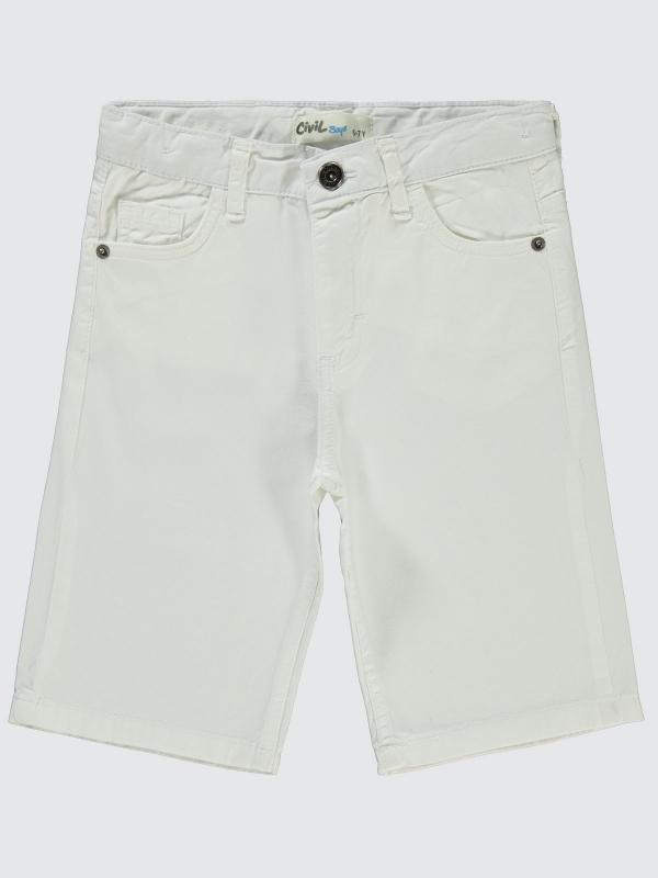 Picture of Boys Capri Pants 10-13 Years White - Package