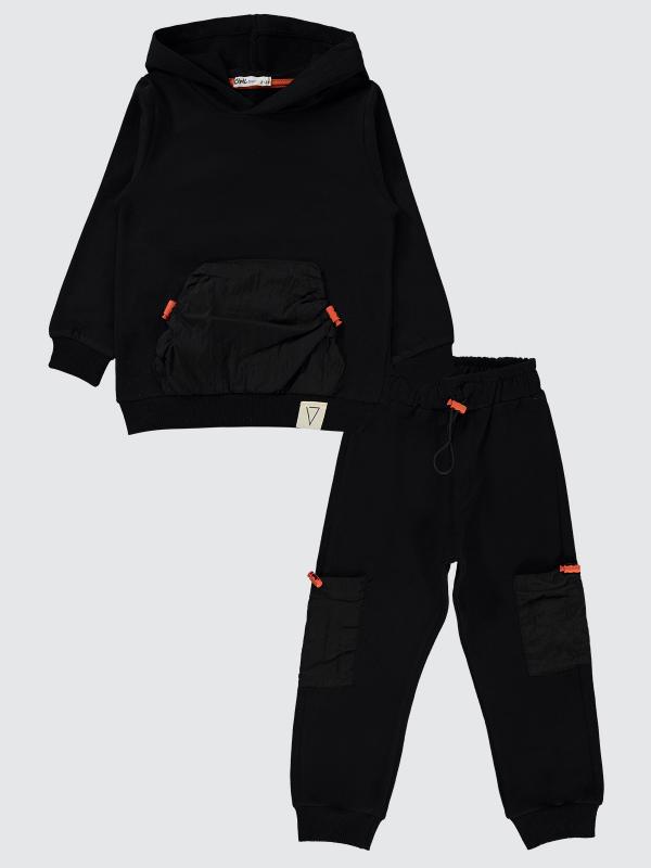 Picture of Boys Tracksuit 2-5 Years Black - Package