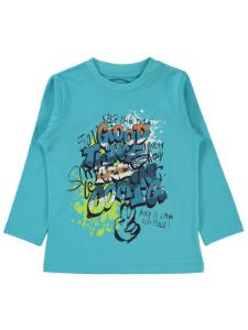 Picture of Boys Sweatshirt 2-5 Years Turquoise - Package