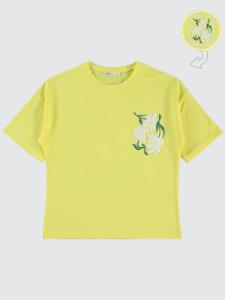 Picture of Girls T-Shirt 10-13 Years Yellow - Package