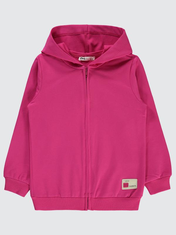 Picture of Girls Cardigan 10-13 Years Dark Fuchsia - Package