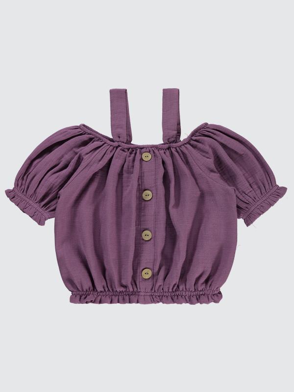 Picture of Girls Shirt 10-13 Years Purple - Package