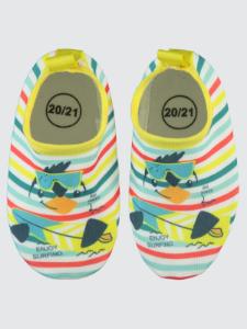 Picture of Boys Water Shoes Size 21-25 Yellow - Package