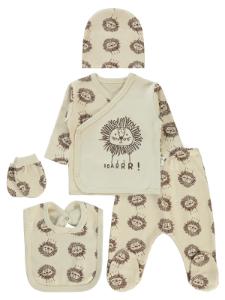 Picture of Baby Bodysuit Sets 0-24 Months Beige - Package