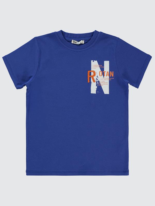 Picture of Boys T-Shirt 6-9 Years Saxe Blue - Package