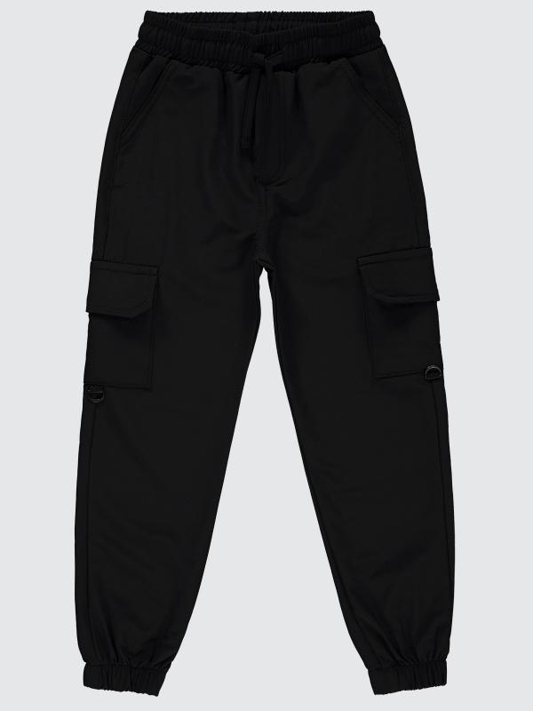 Picture of Boys Track Pants 6-9 Years Black - Package