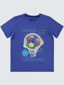 Picture of Boys T-Shirt 6-9 Years Saxe Blue - Package
