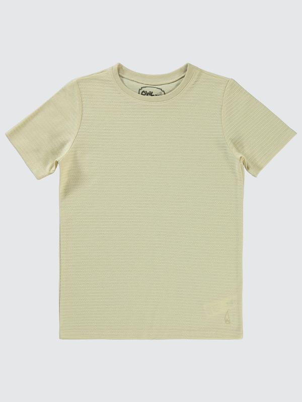Picture of Boys T-Shirt 10-13 Years Stone Color - Package