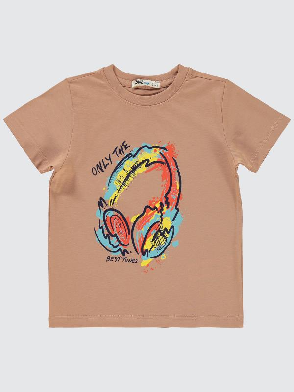 Picture of Boys T-Shirt 2-5 Years Mink  - Package