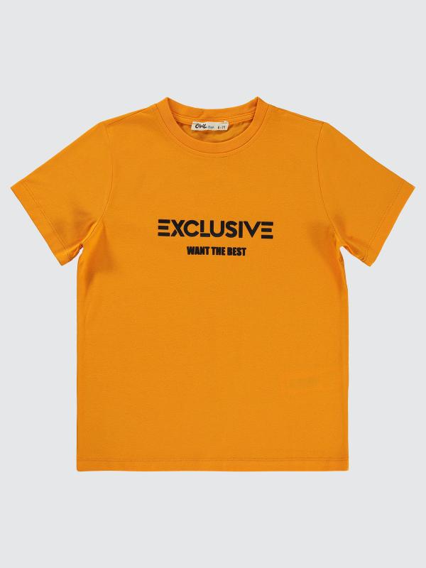 Picture of Boys T-Shirt 10-13 Years Light Orange - Package