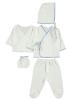 Picture of Baby Bodysuit Sets 0-24 Months Blue - Package