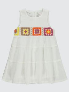 Picture of Girls Dress and Overall 2-5 Years Ecru - Package