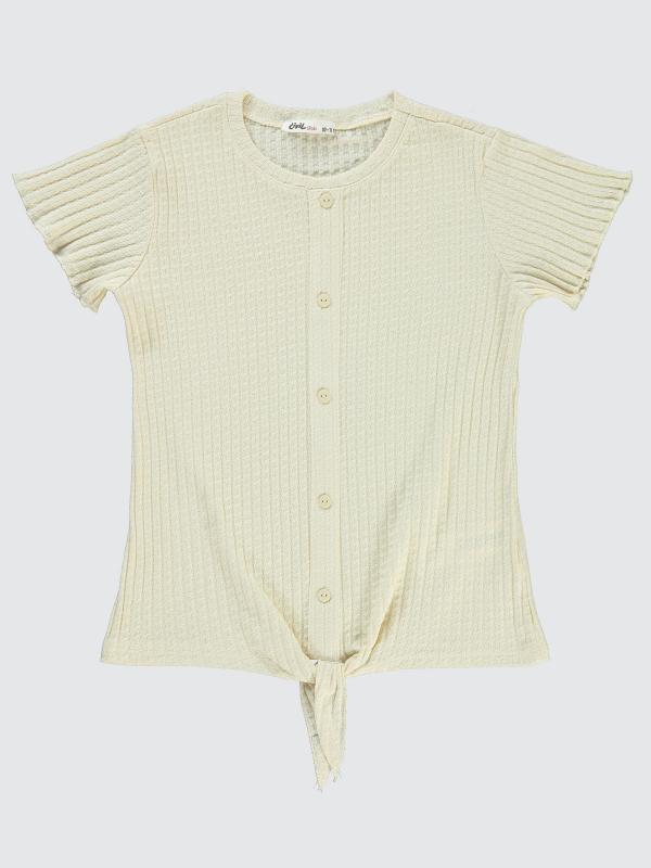 Picture of Girls T-Shirt 10-13 Years Chalk - Package