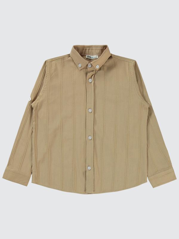 Picture of Boys Shirt 6-9 Years Brown - Package