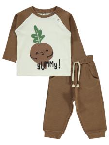Picture of Baby Set 6-18 Months Brown - Package