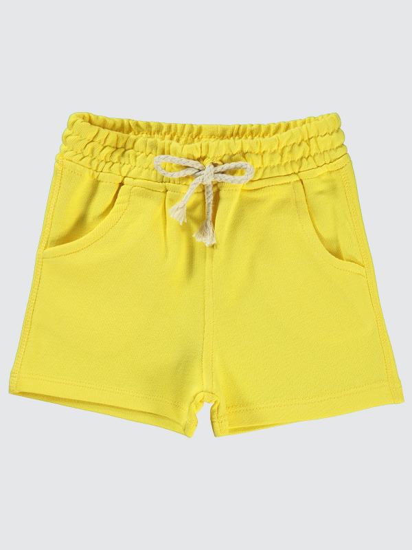 Picture of Baby Shorts 0-24 Months Vivid Yellow - Package