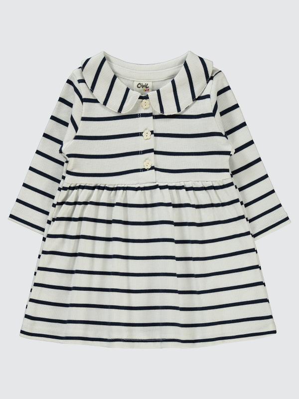 Picture of Baby Dress and Overall 0-24 Months Navy - Package