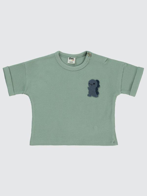 Picture of Baby T-Shirt 0-24 Months Green Almond - Package