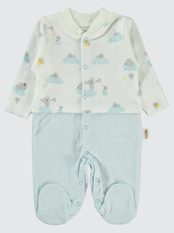 Picture of Baby Jumpsuit 0-24 Months Blue - Package