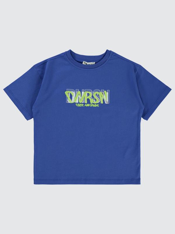 Picture of Boys T-Shirt 6-9 Years Saxe Blue - Package