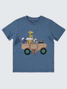 Picture of Boys T-Shirt 2-5 Years Indigo - Package