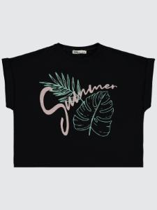 Picture of Girls T-Shirt 10-13 Years Black - Package