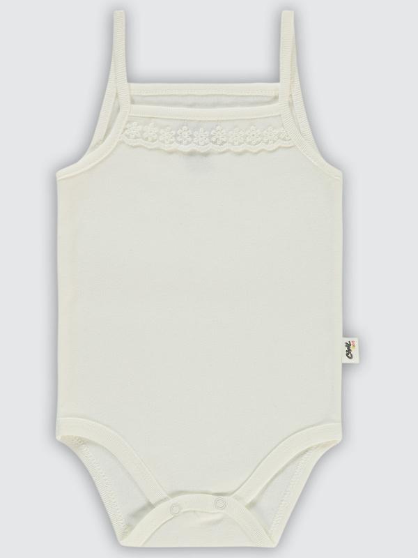 Picture of Baby Snapsuit 12-18-24 Months Ecru - Package