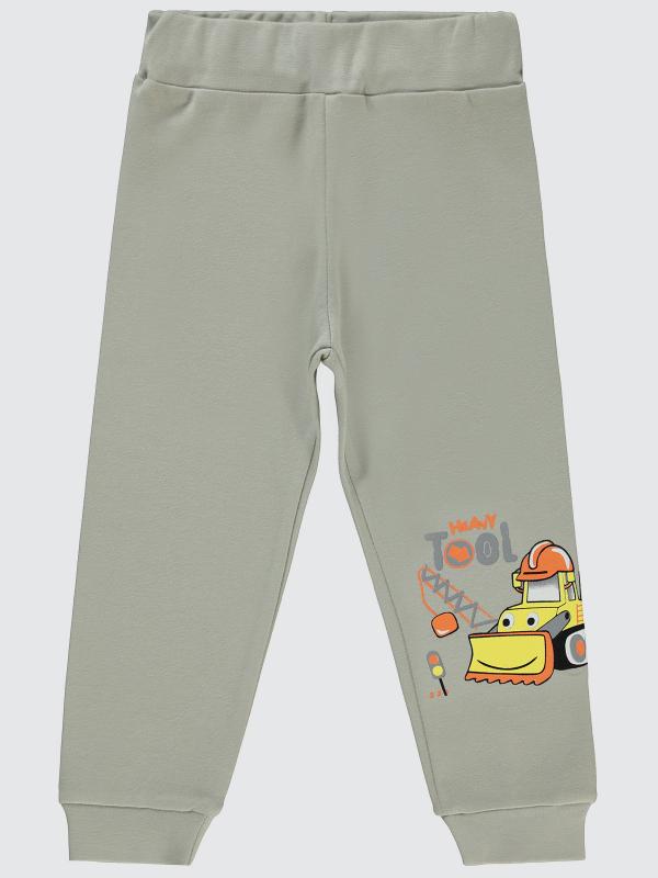 Picture of Boys Track Pants 2-5 Years Soft Gray - Package