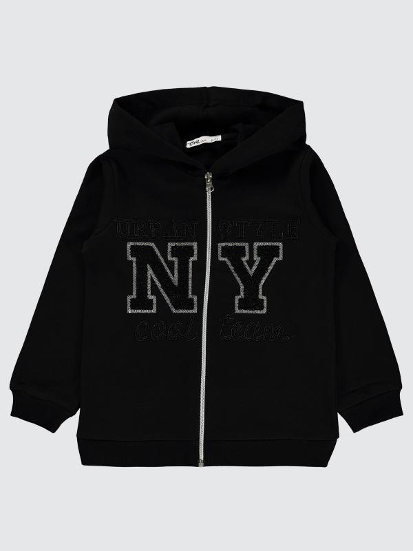 Picture of Girls Cardigan 6-9 Years Black - Package