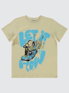 Picture of Boys T-Shirt 10-13 Years Stone Color - Package