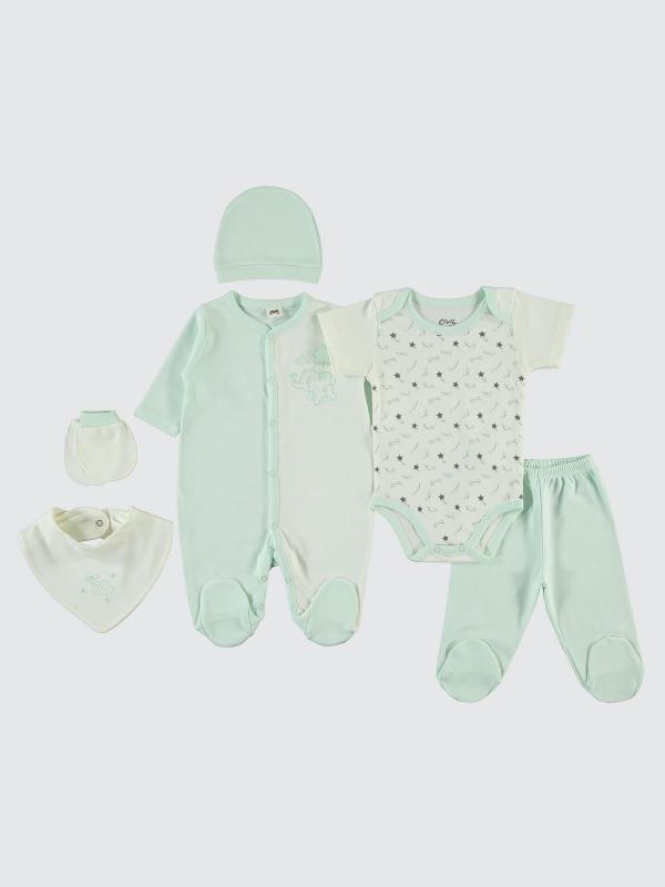 Picture of Baby Bodysuit Sets 0-24 Months Mint - Package