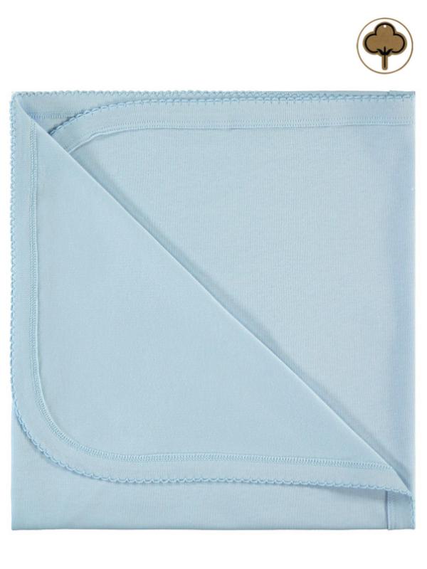Picture of Baby Blanket and Swaddle 0-24 Months Blue - Package