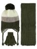 Picture of Boys Scarf, Beanie, and Gloves Sets 6-9 Years Green - Package