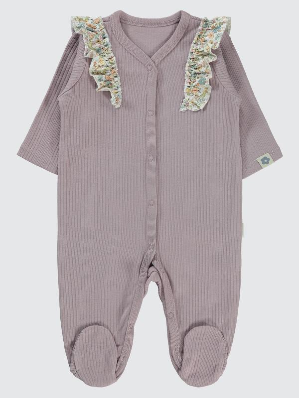 Picture of Baby Jumpsuit 0-24 Months Soft Lilac - Package