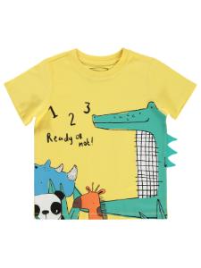 Фото Мальчик Толстовка и Футболка 2-5 ЛЕТ Желтый - Упаковка