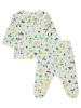 Picture of Baby Pajama Set 0-24 Months Green - Package