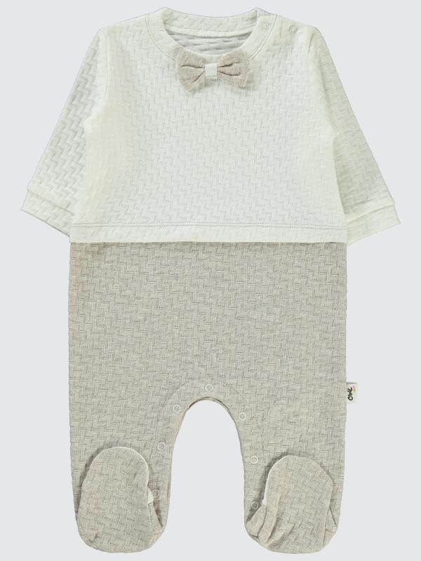 Picture of Baby Jumpsuit 0-24 Months Brown - Package