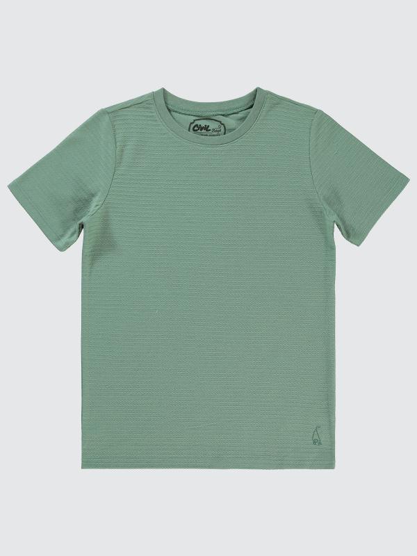 Picture of Boys T-Shirt 10-13 Years Soft Khaki - Package